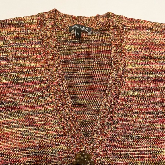 Anne Klein Womens Cardigan Sweater Size XL - Picture 3 of 16